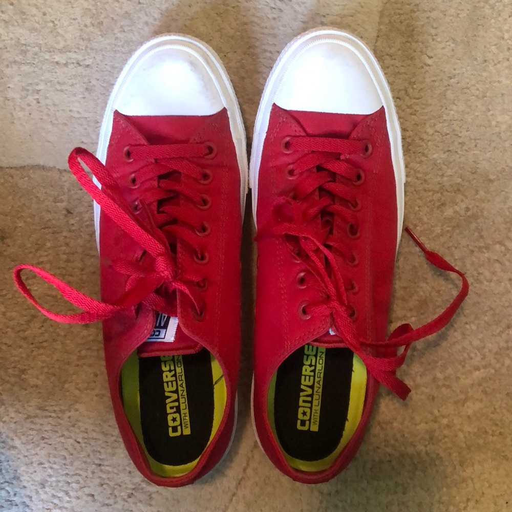 Converse Chuck Taylors with lunarlon